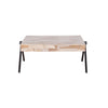 Taula Wood Coffee Table in Natural Finish—Large