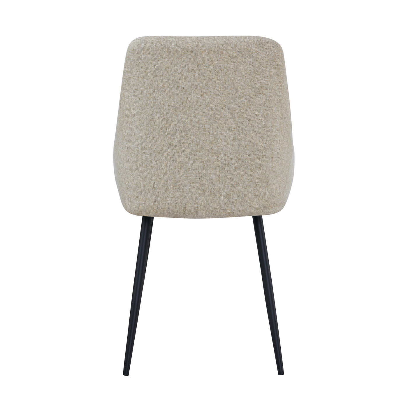 Mia Dining Chair in Beige Fabric