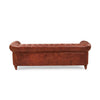 Vintage 3-Seater Leather Chesterfield Sofa