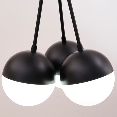 Amani 3-Bulb Pendant - Black