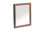 Dixon Wood-Framed Wall Mirror in Natural Finish