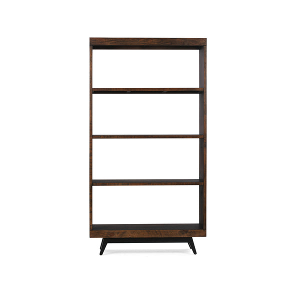 Dixon 3-Shelf Bookcase in Natural Finish
