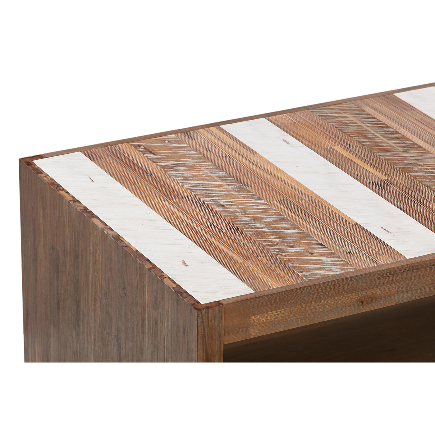 Medley Cocktail Table in Multi-toned Natural Finish