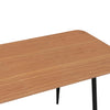 Magnus Extendable Dining Table in Wood Veneer & Metal Legs